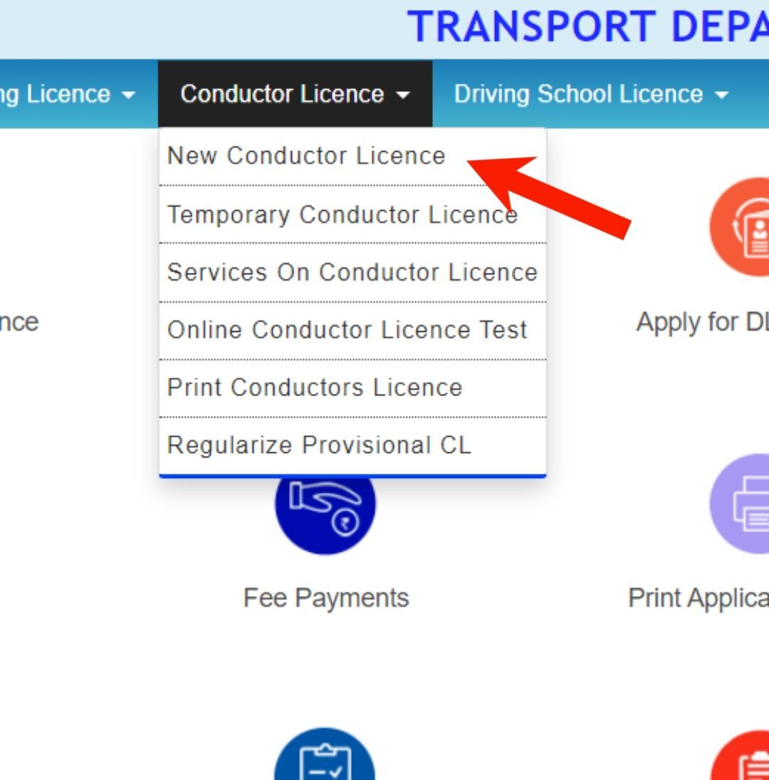 New Conductor Licence