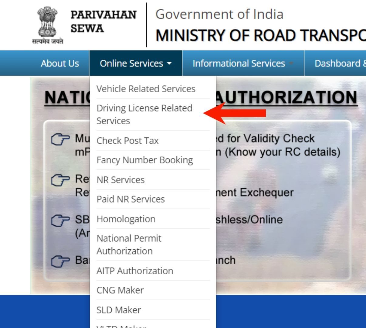Driving Licence Related Services